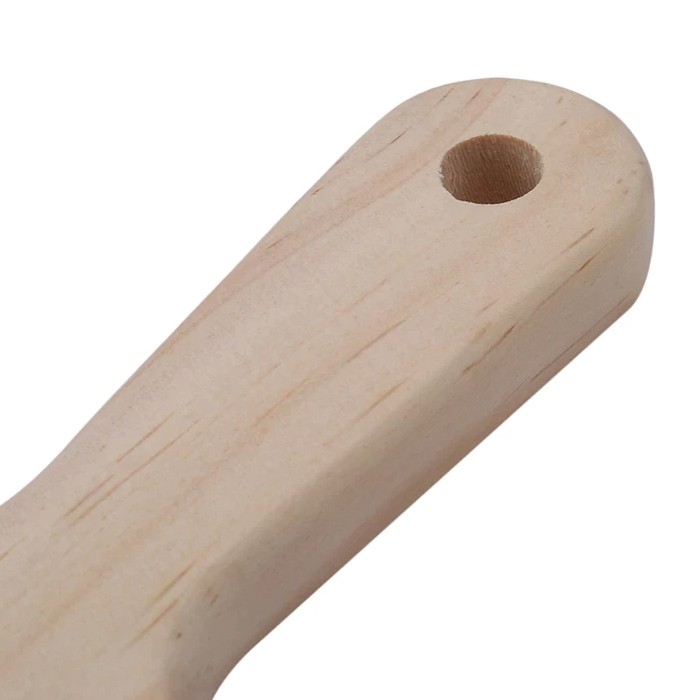 PLATO PIZZA MADERA CON MANGO 32,5CM - 4
