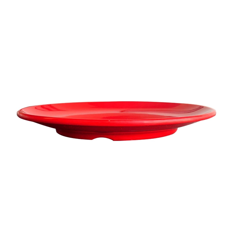 SET DE 4 PLATO MELAMINA 16 CM. ROJO - 4