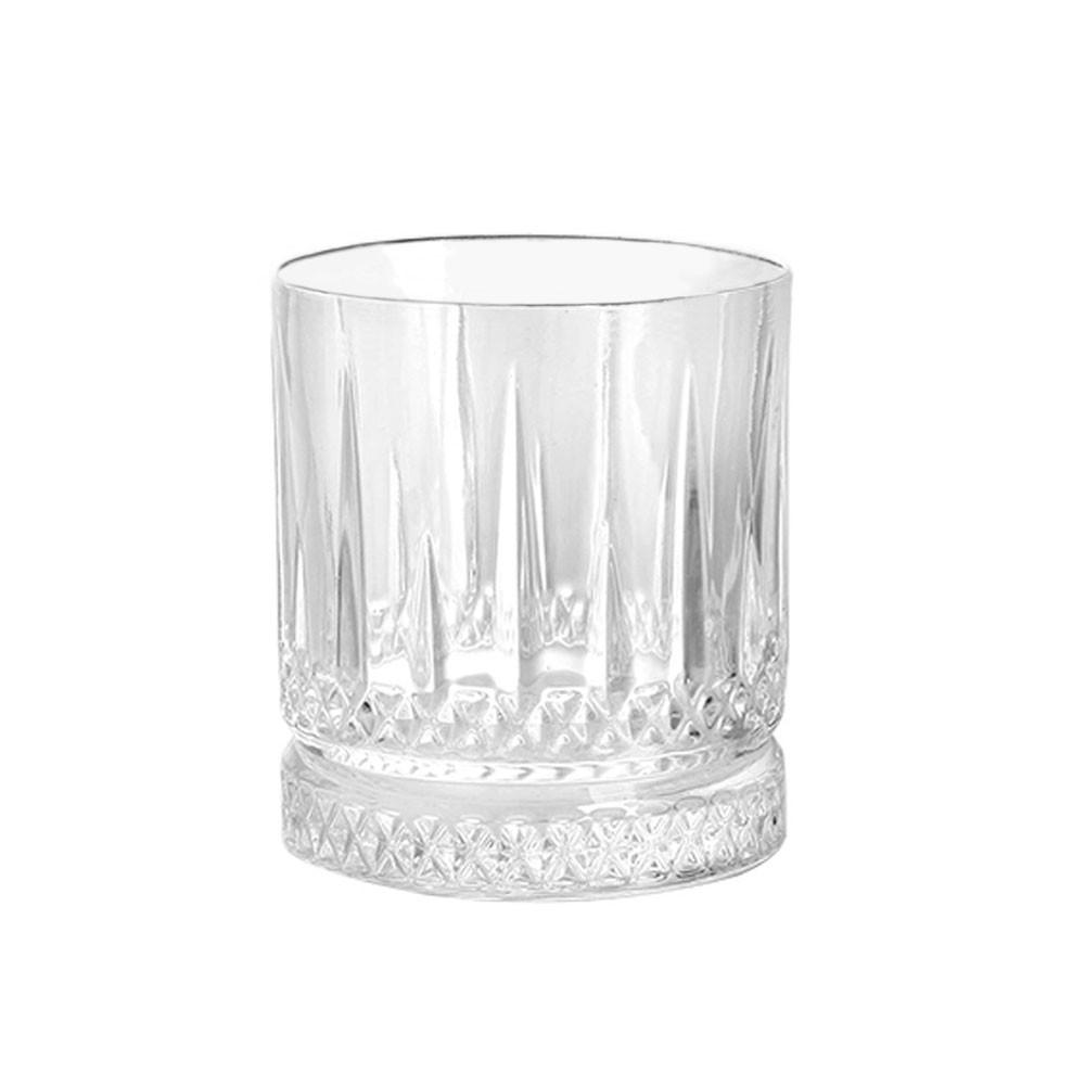 Set 6 Bicchieri Per Whisky Liberty | Capacità 280cc | Vetro Spesso | Ideali Per Degustazione E Regalo