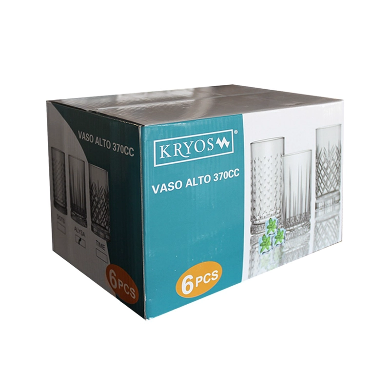 SET 6 VASOS ALTO DOTS 370 CC - 4