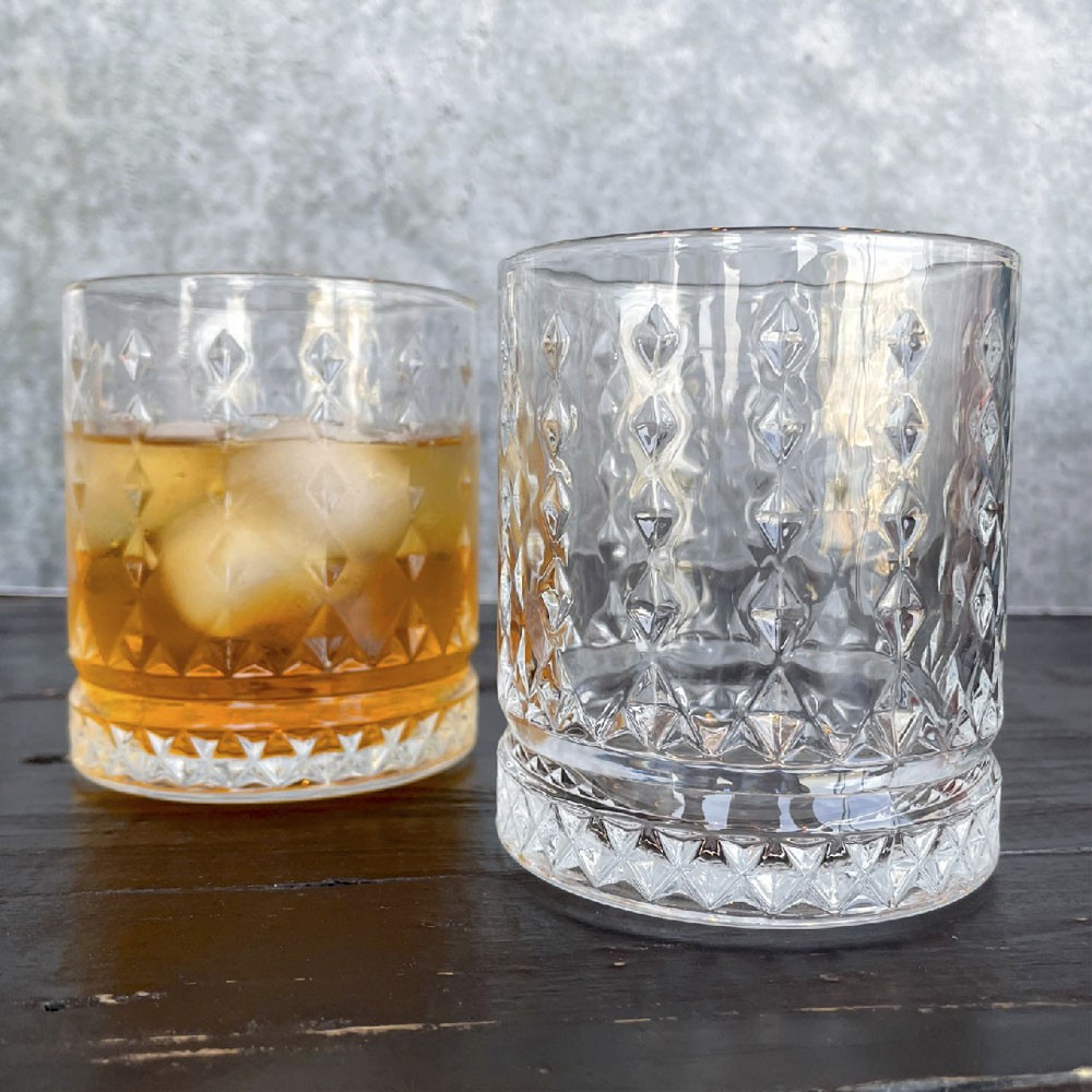 SET 6 VASOS WHISKY DOTS 370 CC - 2