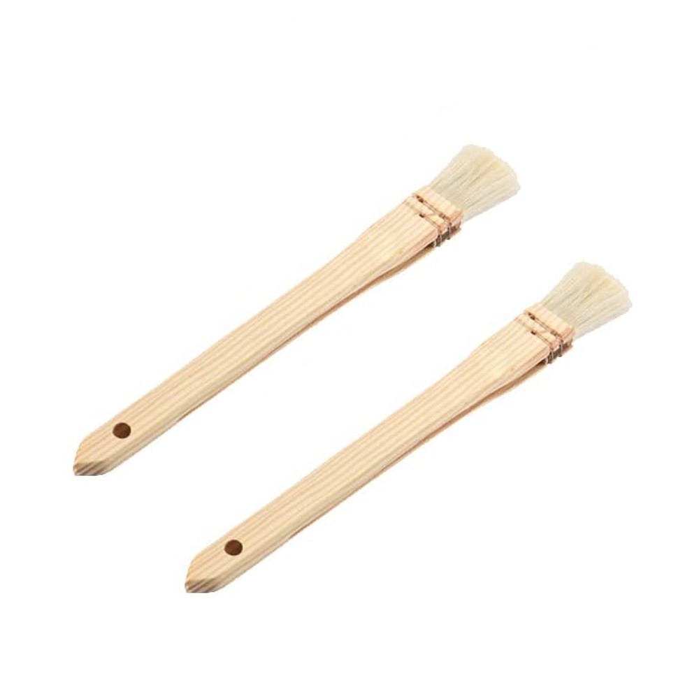 SET DE BROCHAS MANGO MADERA 23CM - 1