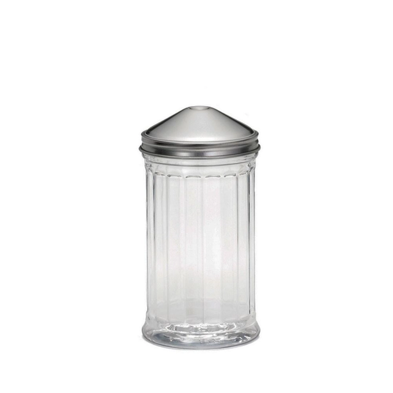 FRASCO POLICARBONATO TAPA ACERO INOX 12 OZ