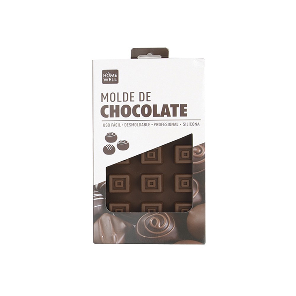 MOLDE CHOCOLATE SILICONA 21X10.5CM - 1