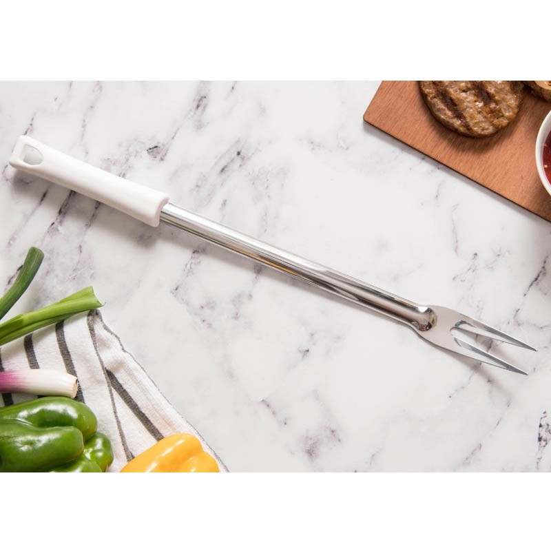 TRINCHO DE CARNE 23 CM MANGO BLANCO DURAFIO - 3