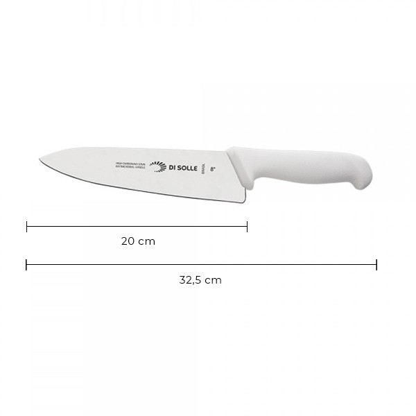 CUCHILLO MEDIO GOLPE 20 CMS BLANCO DISOLLE - 2