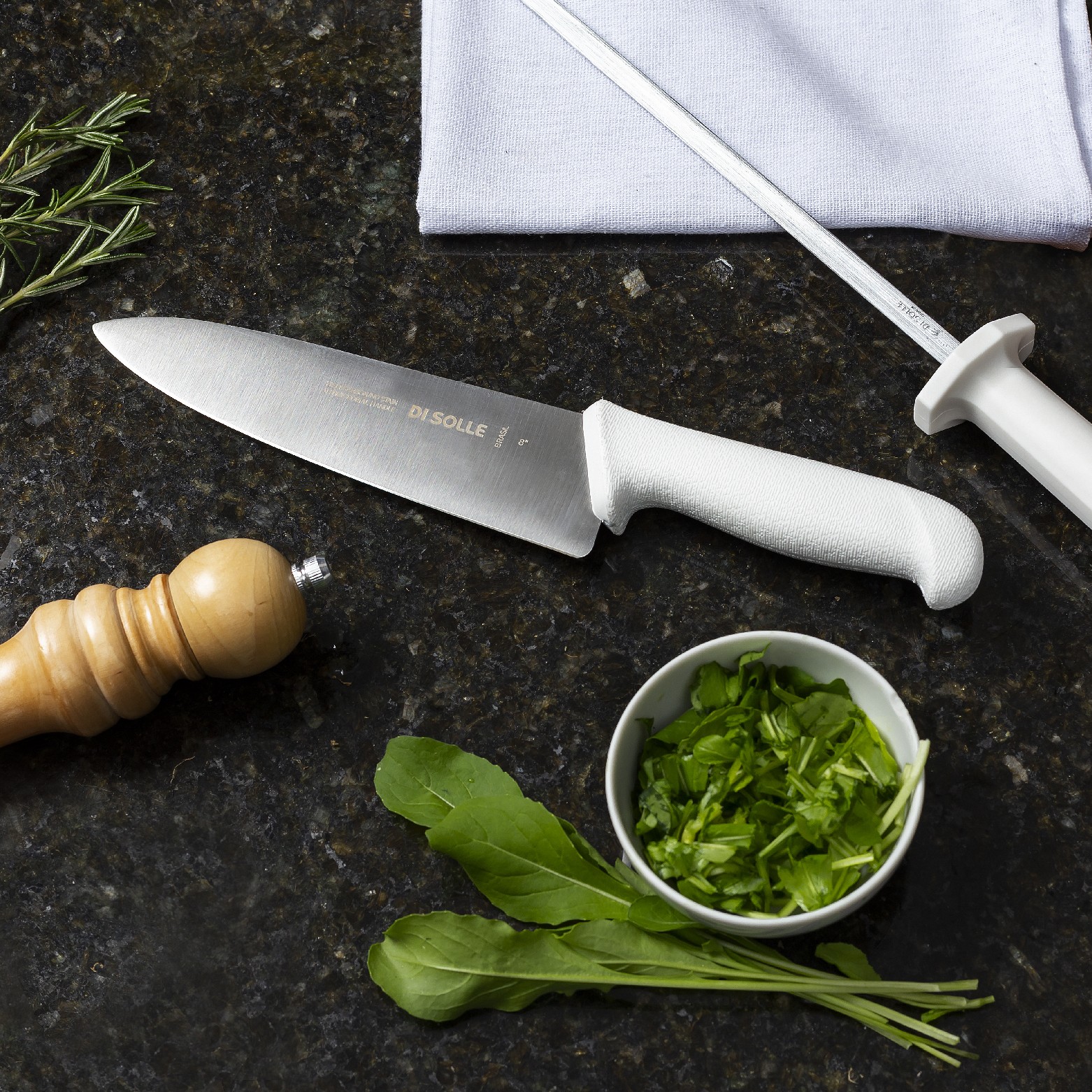 CUCHILLO MEDIO GOLPE 20 CMS BLANCO DISOLLE - 3