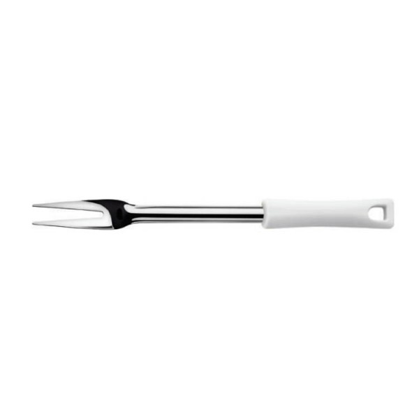 TENEDOR ASADO 43CM MANGO BLANCO - 1
