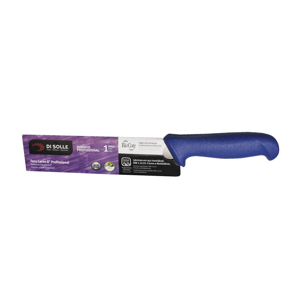 CUCHILLO MEDIO GOLPE 20 CMS AZUL DISOLLE - 2