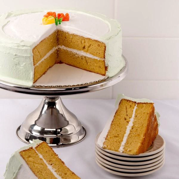 PEDESTAL TORTA ACERO INOX 33 CM - 3