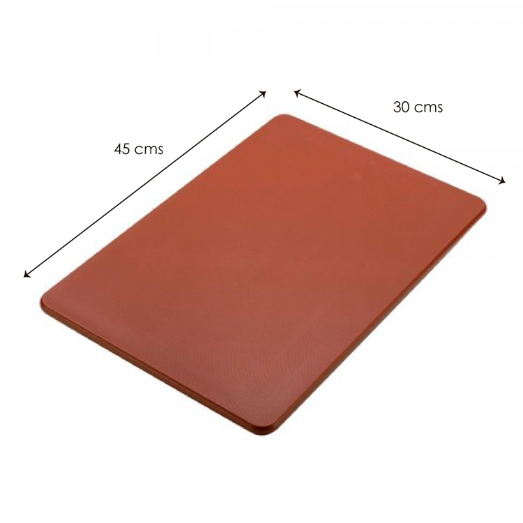 TABLA DE CORTE CAFE 30 X 45 CM - 3