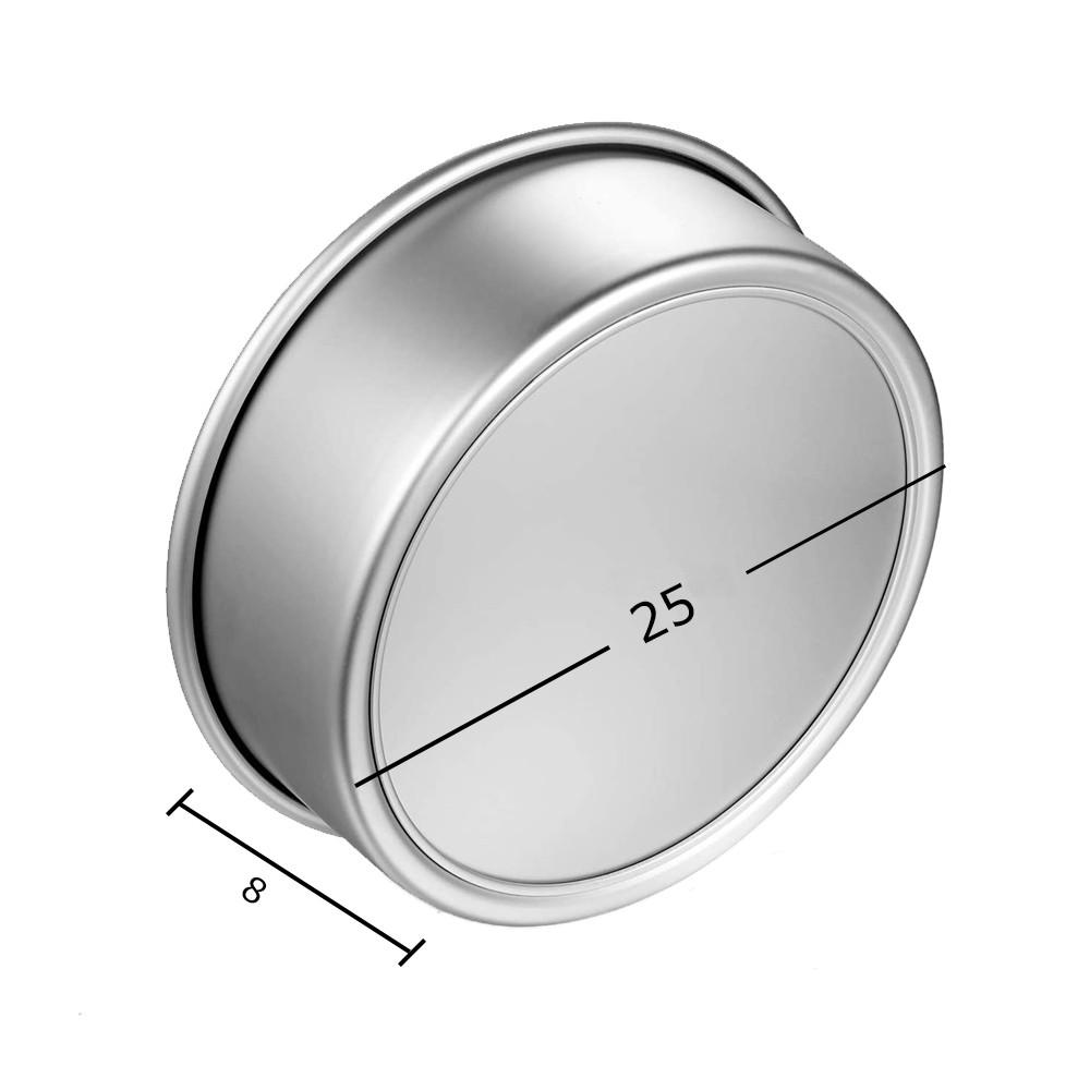 MOLDE ALUMINIO 27X8 CM BASE DESMONTABLE - 4