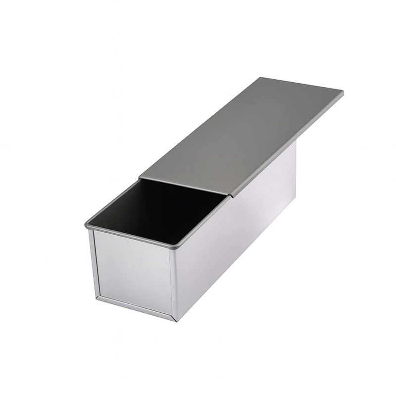 MOLDE DE PAN ALUMINIO CON TAPA 31X9X11 CM - 1