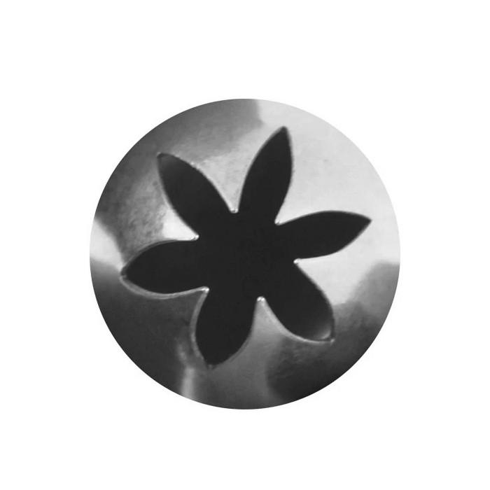 BOQUILLA ESTRELLA 6P ACERO INOX 13 X 25 X 40MM - 2