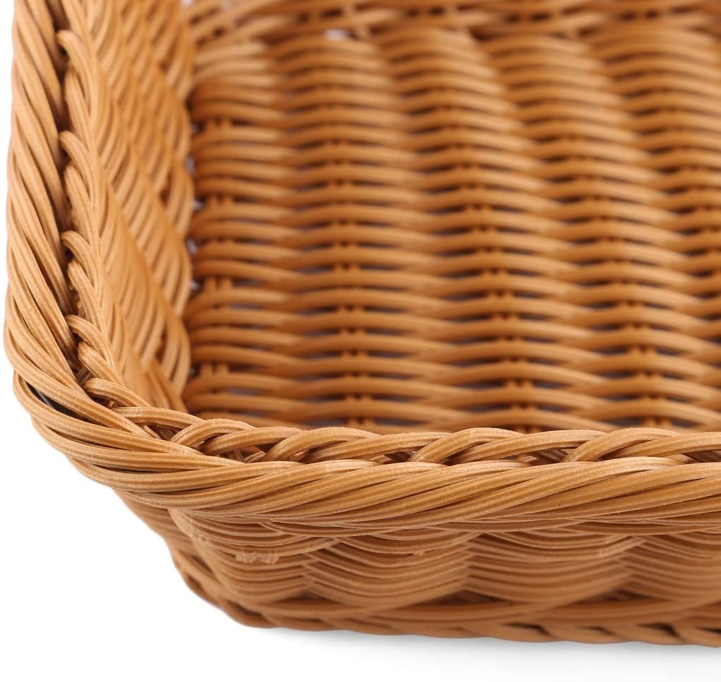 PANERA RATTAN PP HEAVY DUTY RCTG 40*30*9 CM CAFE OSCURO - 4