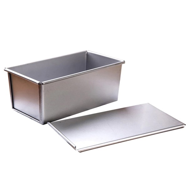 MOLDE DE PAN ALUMINIO CON TAPA 33X11X12 CM - 1