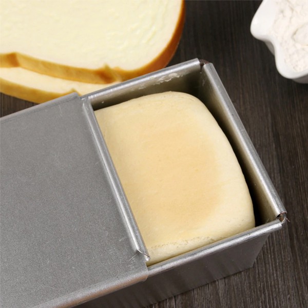 MOLDE DE PAN ALUMINIO CON TAPA 33X11X12 CM - 3