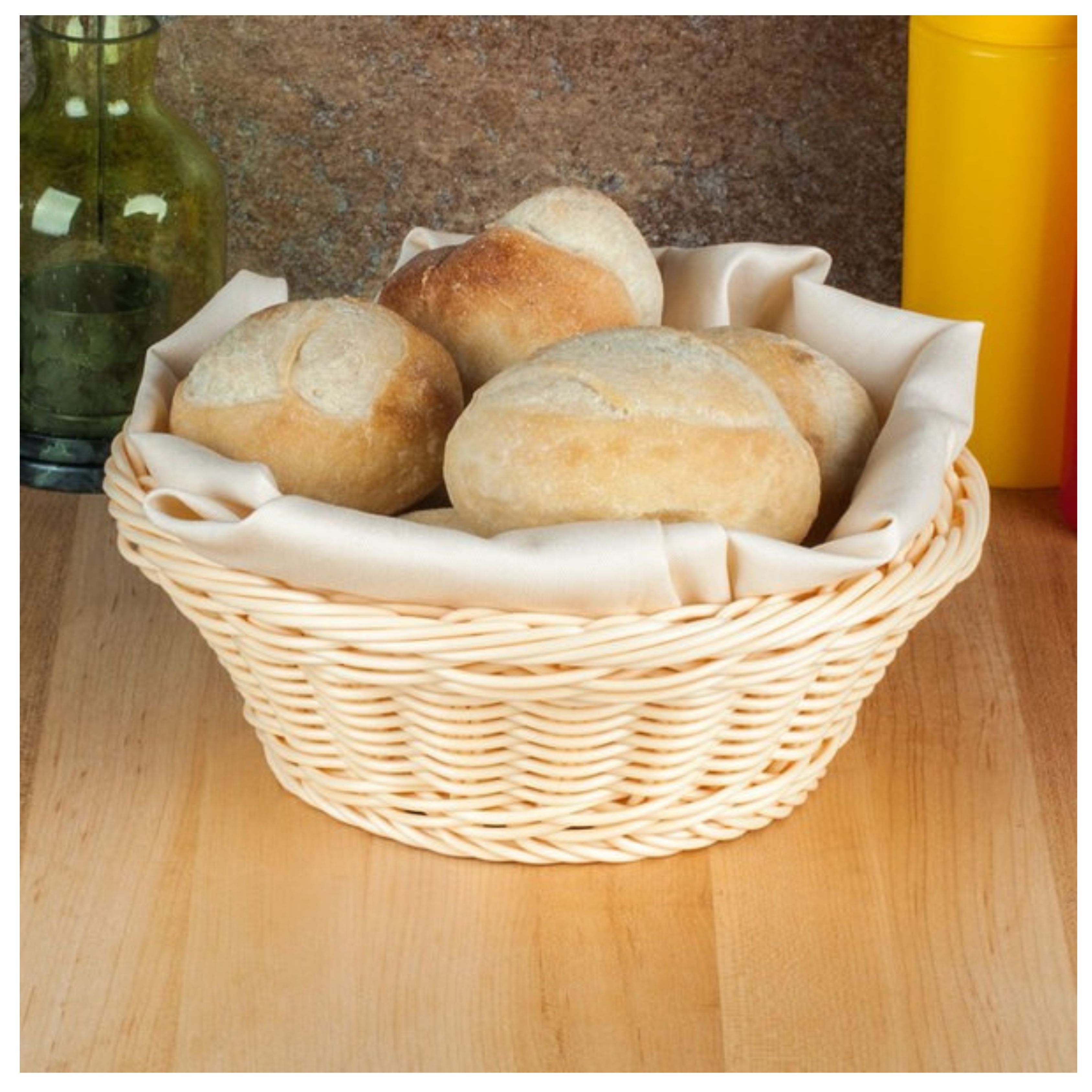 PANERA RATTAN HEAVY DUTY REDONDA 23.5X7.5 CM - 2