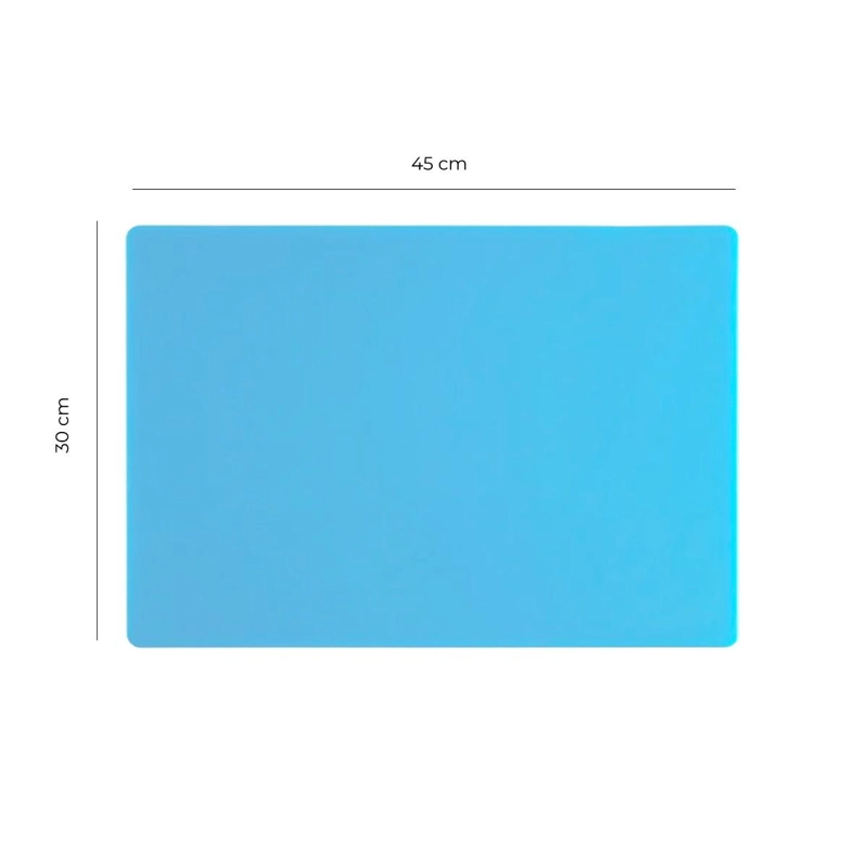 TABLA DE CORTE AZUL 30X45 CM - 6