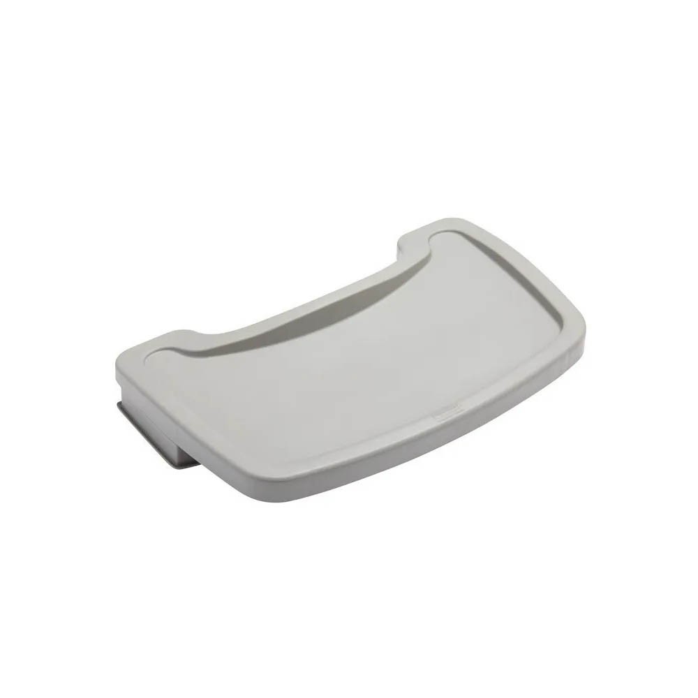 SILLA PARA BEBE CON RUEDAS Y BANDEJA COLOR GRIS - 3