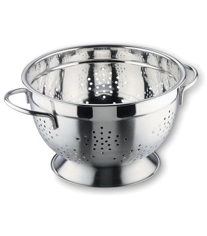 COLADOR ALEMAN CON PEDESTAL ACERO INOX - 1