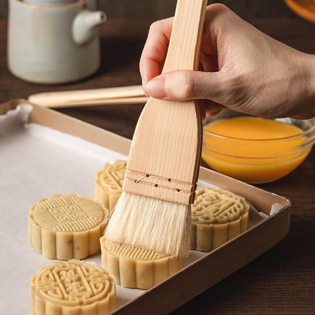 BROCHA REPOSTERA DE 23CM CON MANGO MADERA - 2