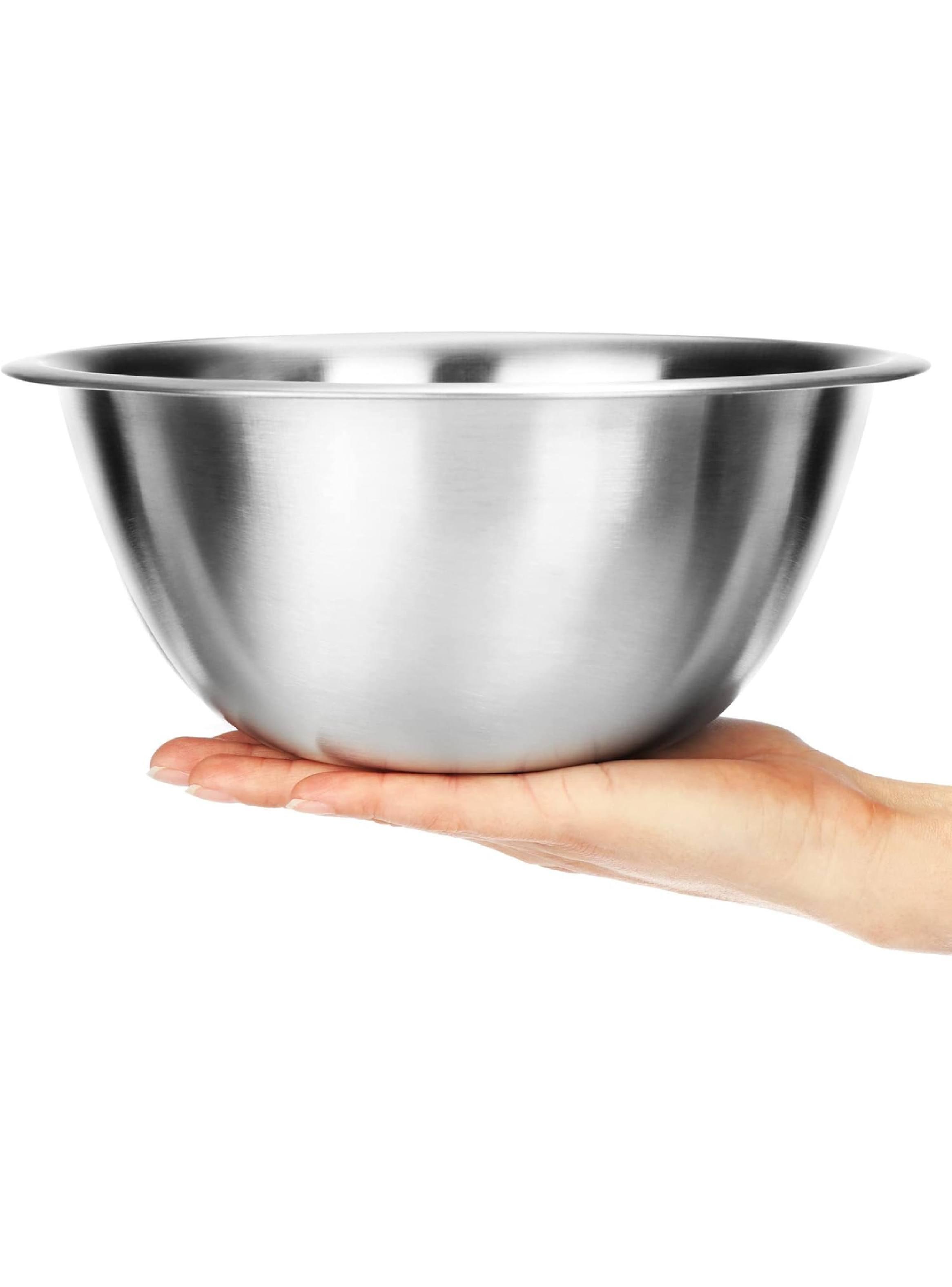 BOWL ACERO INOX 22 X 8 CM - 1