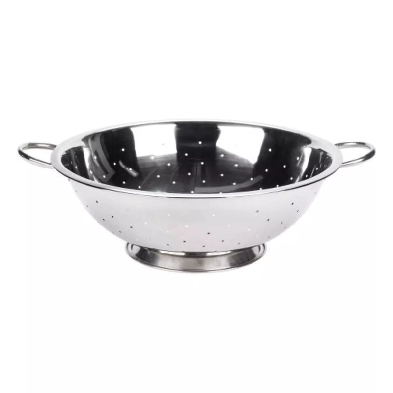 COLADOR CON PEDESTAL ACERO INOXIDABLE 5 LITROS