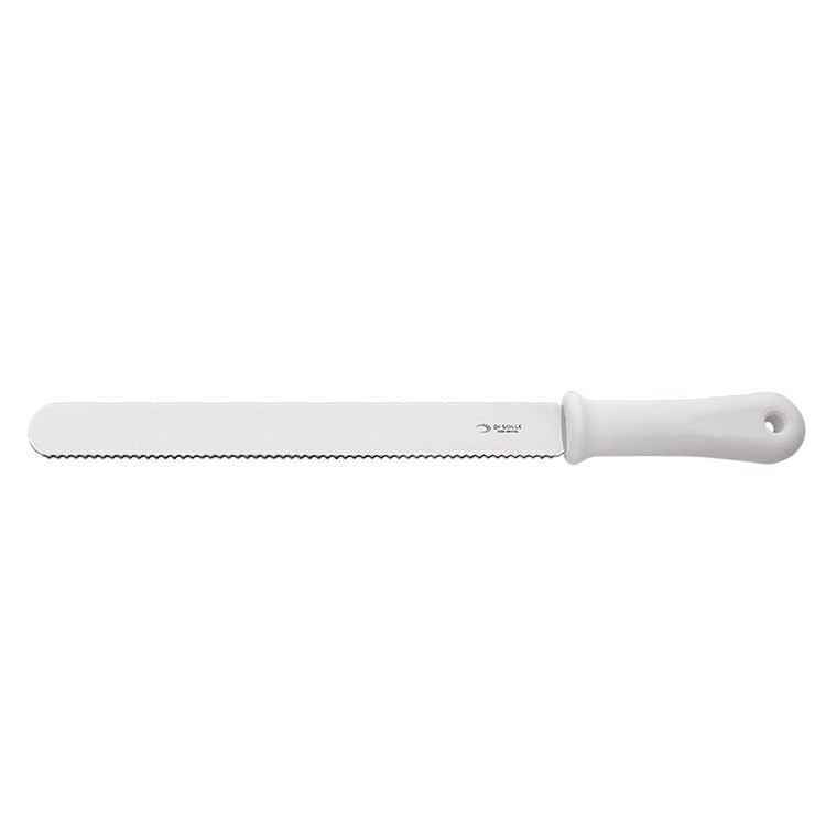 ESPATULA FILO DENTADO BLANCO HOJA 30,4 CMS.