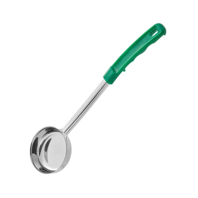 CUCHARA PORCIONADORA SOLIDA VERDE 4 0Z/120 ML - 1