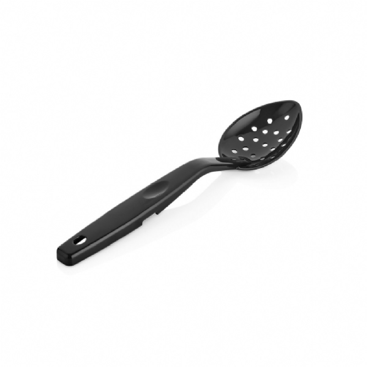 CUCHARA PERFORADA BUFFET POLICARBONATO NEGRO 29,5 CMS. - 1