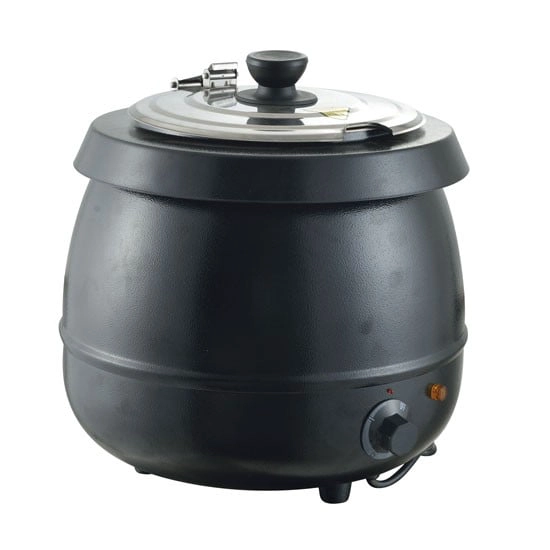 GENÉRICO OLLA SOPERA EN COLOR NEGRO 10 LTS AT51588