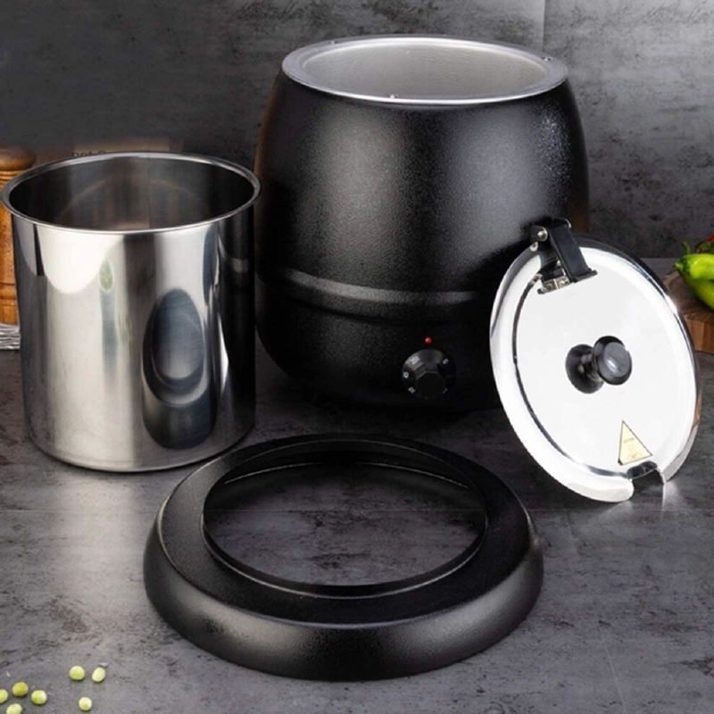 OLLA SOPERA EN COLOR NEGRO 10 LTS AT51588 - 2