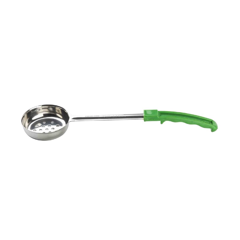 CUCHARA PORCIONADORA PERFORADA VERDE 4 0Z/120 ML - 2