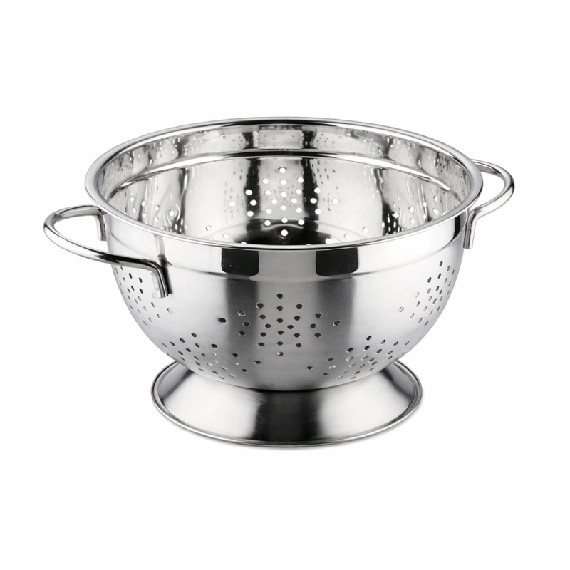 COLADOR ALEMAN CON PEDESTAL ACERO INOXIDABLE 28 CM - 1