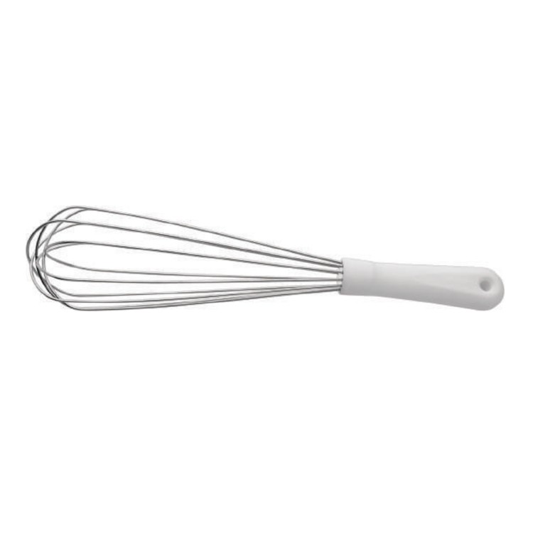 BATIDOR MANUAL 35CM MANGO BLANCO - 2