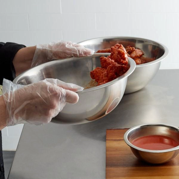 BOWL ACERO INOX 34 CM - 4