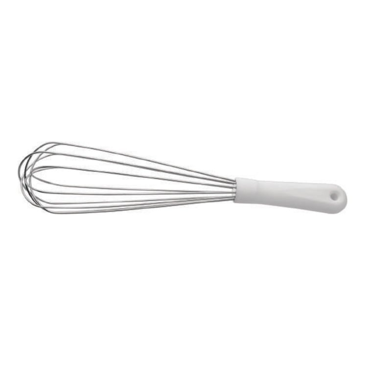 BATIDOR MANUAL 30 CM MANGO BLANCO - 1