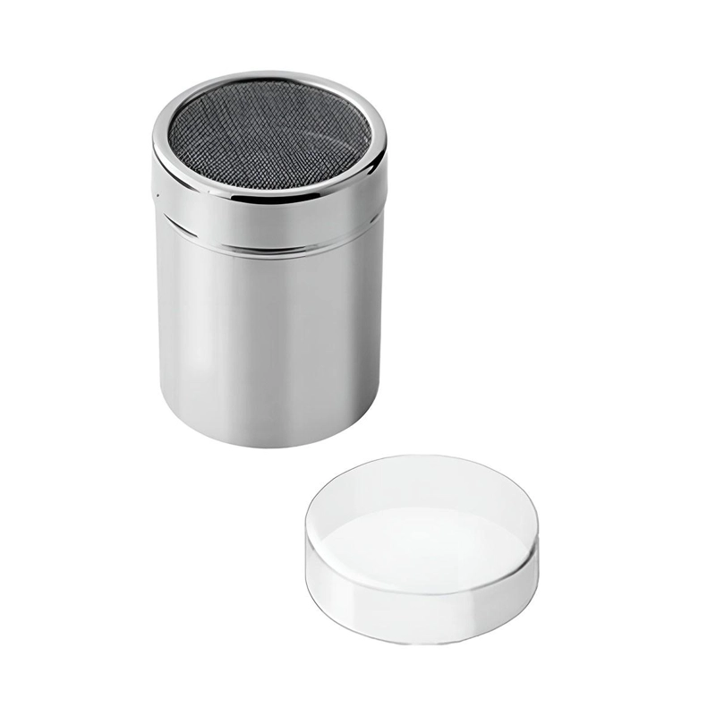 ESPOLVOREADOR ACERO INOXIDABLE CON TAPA PLASTICA - 3
