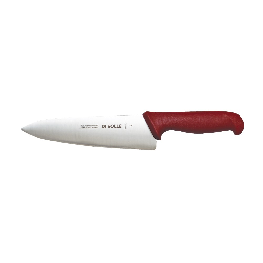 CUCHILLO MEDIO GOLPE 20 CMS ROJO DISOLLE - 1