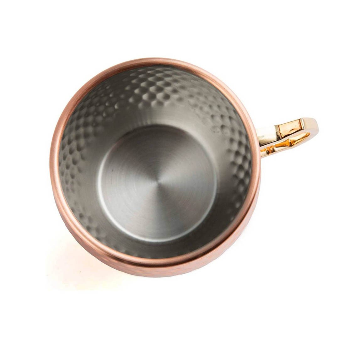 SET DE 2 MUG MOSCOW MULE VASOS COBRE CÓCTEL 500CC - 4
