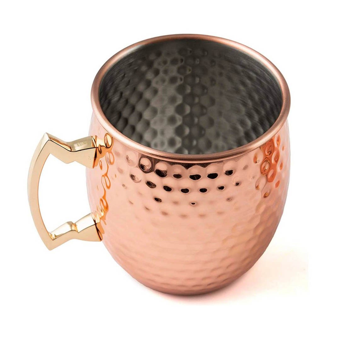 SET DE 2 MUG MOSCOW MULE VASOS COBRE CÓCTEL 500CC - 5