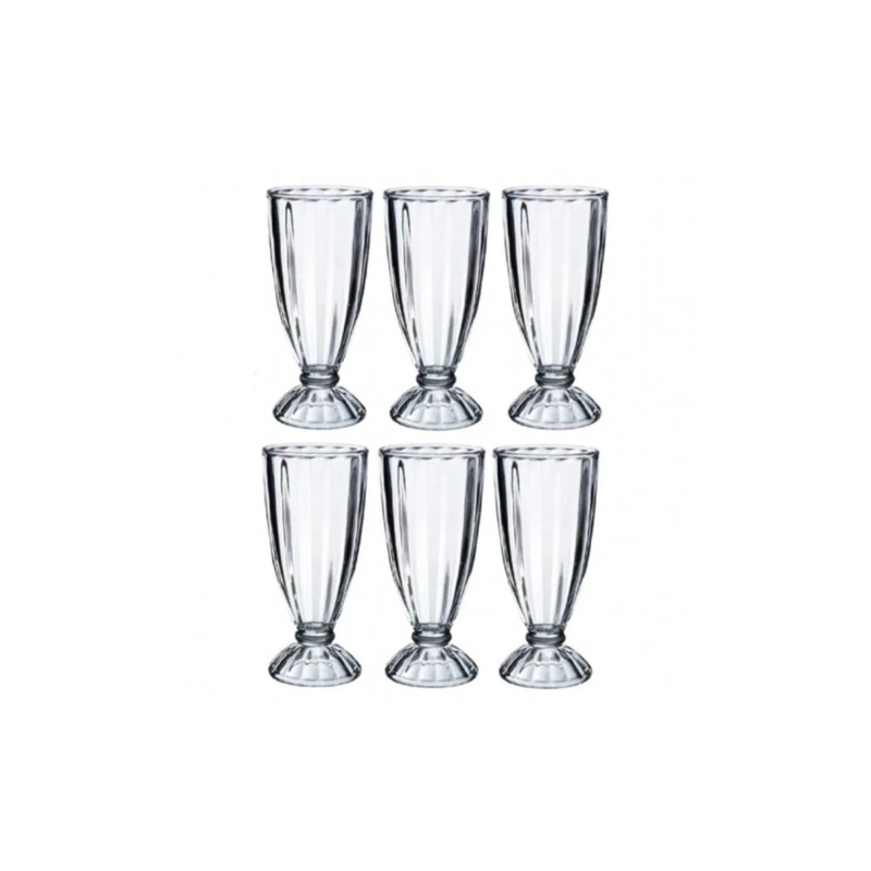 SET 6 COPAS MILK SHAKE 300 ML BAHIA - 2
