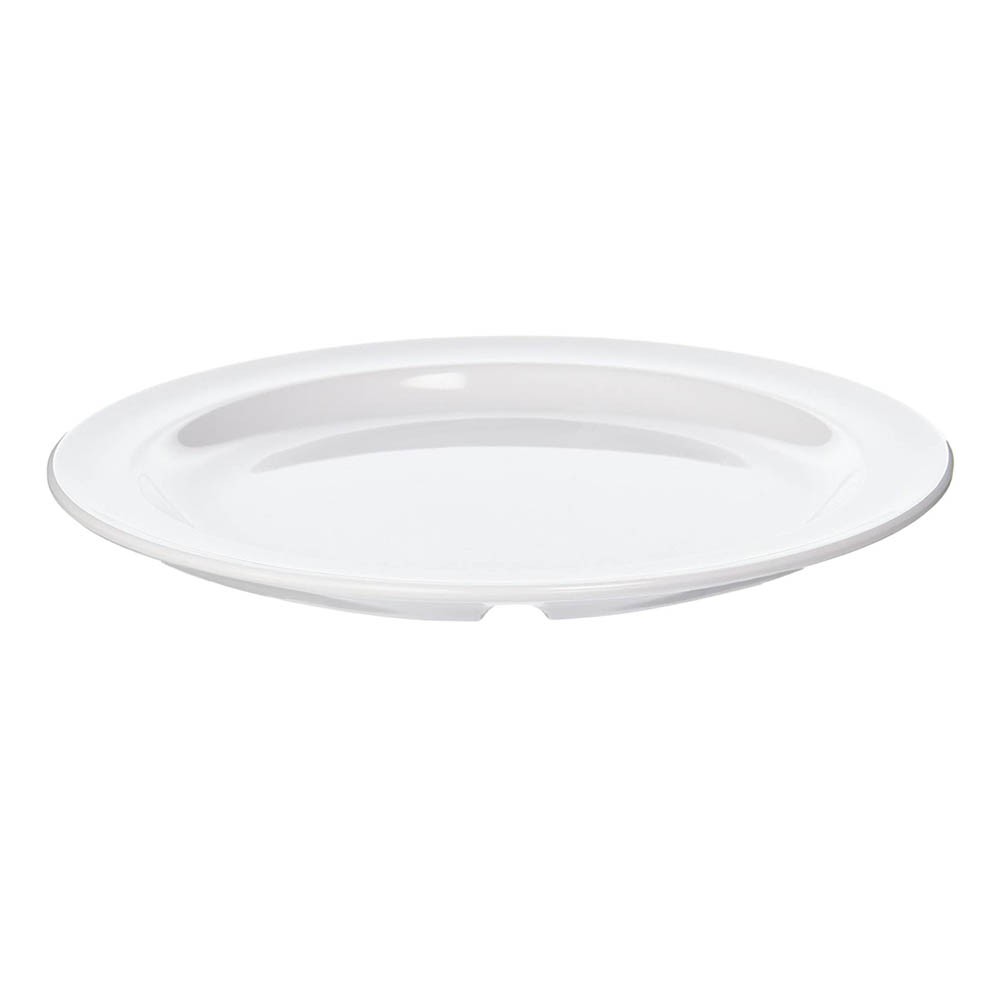 SET DE 6 PLATO MELAMINA 23CM BLANCO - 4