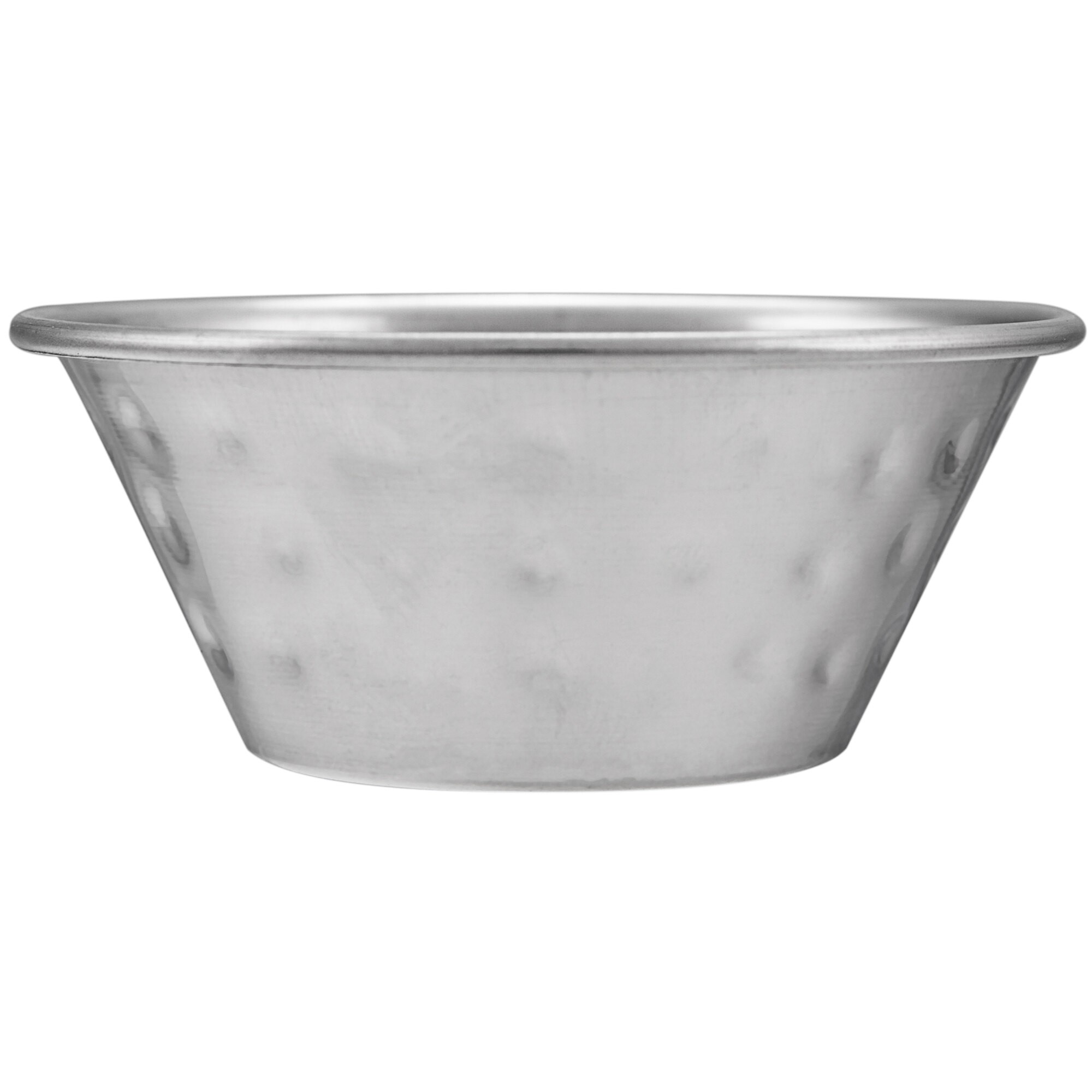 SET DE 6 RAMEKIN ACERO INOX MACHACADO 60 ML - 1