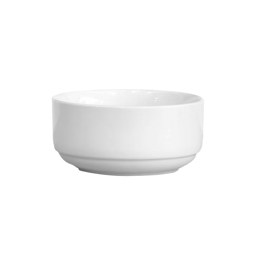 SET DE 6 POCILLO POSTRE APILABLE PORCELANA 12X6CM TOWER - 1