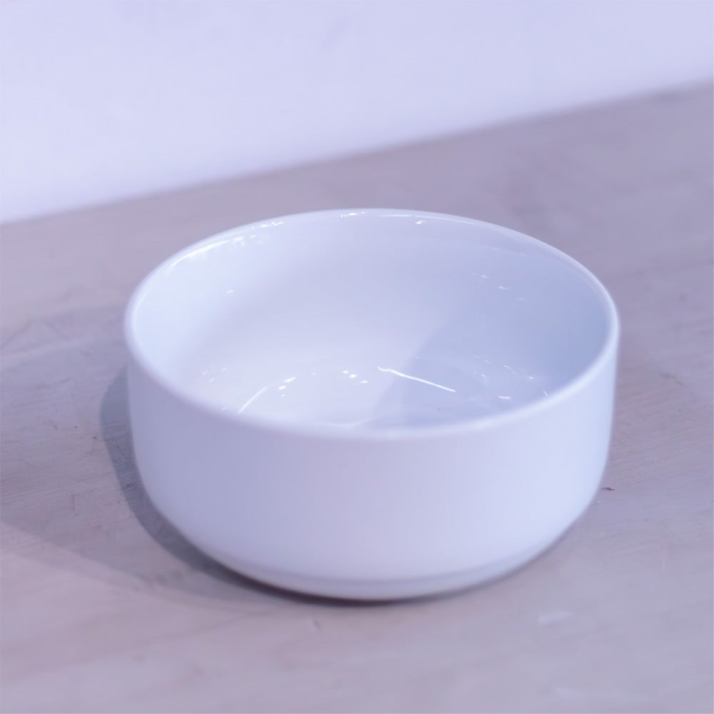 SET DE 6 POCILLO POSTRE APILABLE PORCELANA 12X6CM TOWER - 2