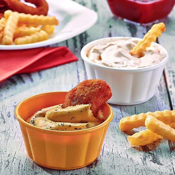SET DE 6 RAMEKIN POLICARBONATO BLANCO PC 5.6CM - 2