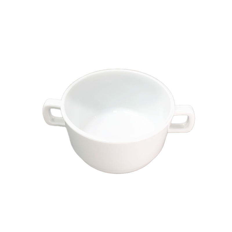 SET DE 6 TAZON CONSOME PC BLANCO 300 ML - 1