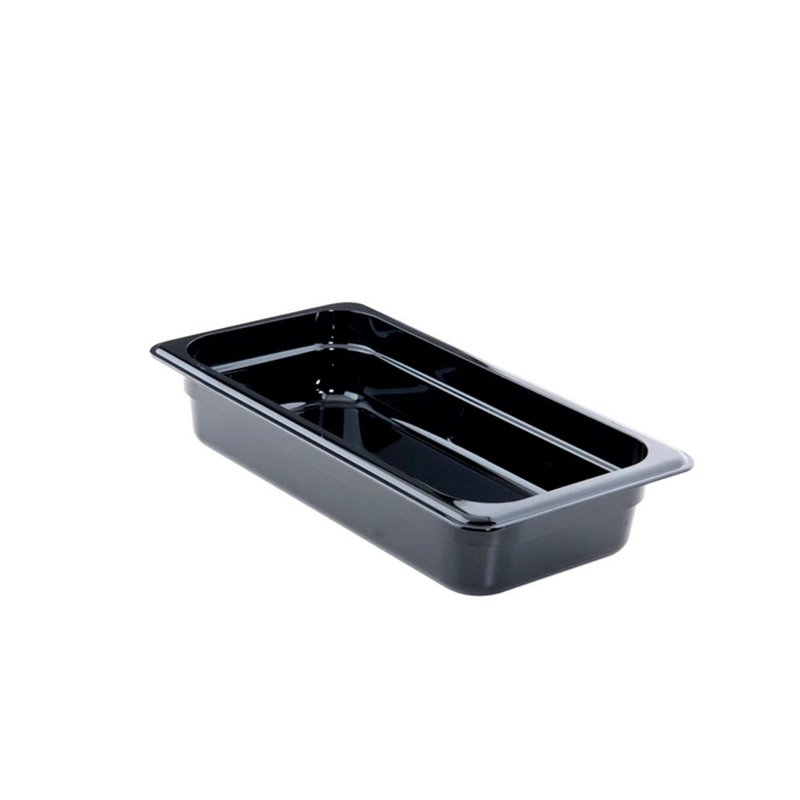CONTENEDOR IMAHE POLICARBÓNATO NEGRO GN 1/3 X 6.5 CM - 1